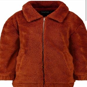 Light Brown Boohoo Over Sized Jacket